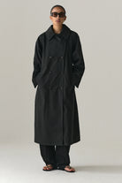 Welter Shelter Roomy Trench Washed Black_0024