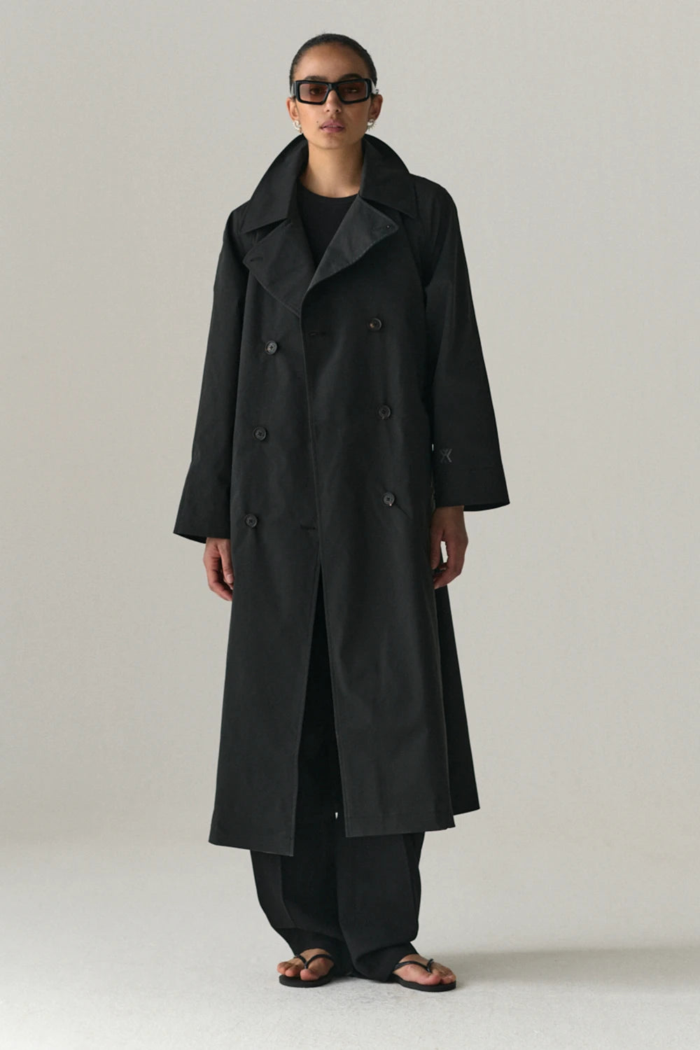 Welter Shelter Roomy Trench Washed Black_0027