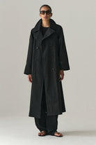 Welter Shelter Roomy Trench Washed Black_0027